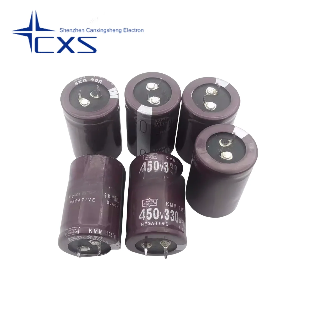 450V330uF 400V330uF Black King Kong hard foot power electrolytic capacitor Volume 30*40 30*45 30*50