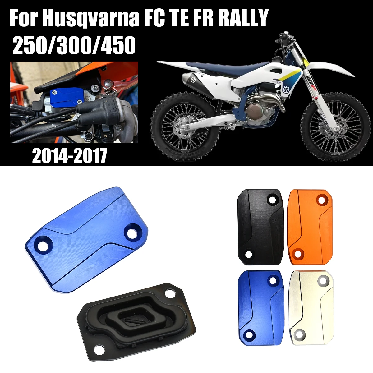 

Motorcycle brake clutch pump cover parts For Husqvarna FC FR TE FE For KTM SX SXF EXC EXCF XCF XCW XCF-W SIX DAYS 125 150-525CC