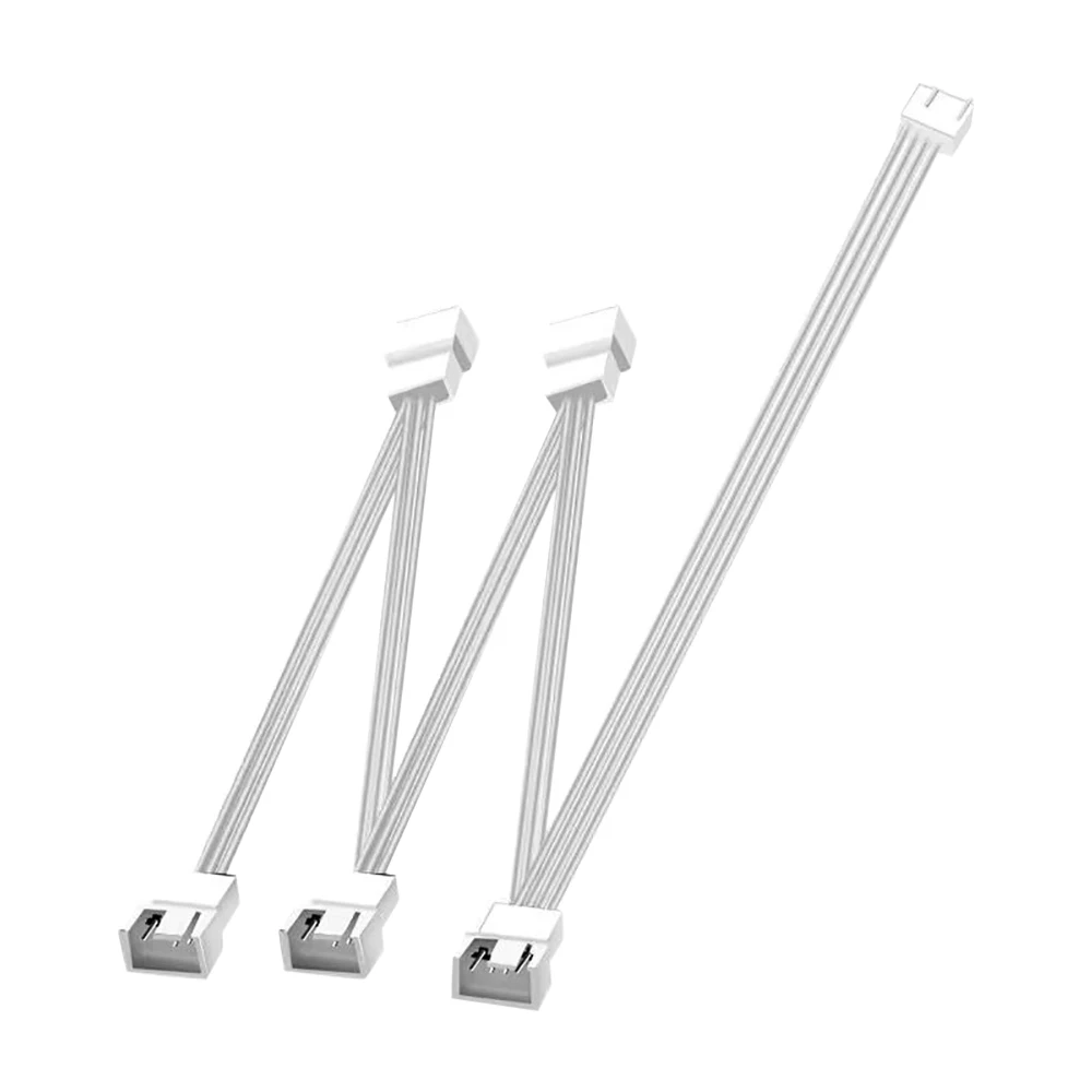 4 Pin PWM Fan Power Extension Cable 4 Pin PWM Female To 3/4 Pin PWM Male Adapter Multi Splitter for 4 Pin 3 Pin Case