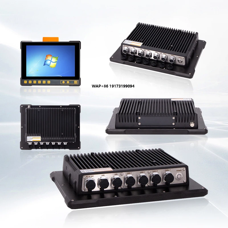 

10.4-inch Capacitive Vehicle Mounted Industrial Dustproof Panel Computer Pc with Intelligent Factory Window, 5G Sanction