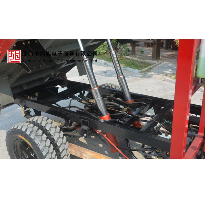 2025년형 삼륜 덤프트럭 자동 적재 4000w 빌리지 오프로드 전기 삼륜 오토바이 화물 삼륜차 농장용