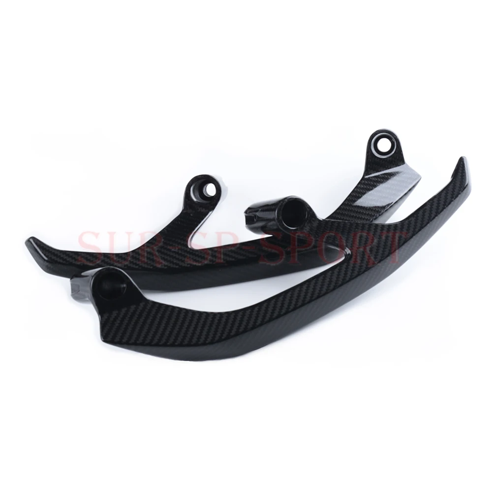 

For Yamaha TMAX 560 2023+ Rear Grab Handle Passenger Pillion Seat Grab Bars Full Carbon Fiber 100%