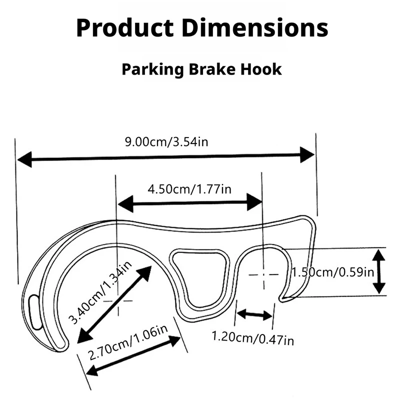 SEAMETAL Motorcycle Buckle Brake Hook Parking Safety Lock Bicycle Ramp Parking Lock Universal Motorcycles Handlebar Accessories view 6