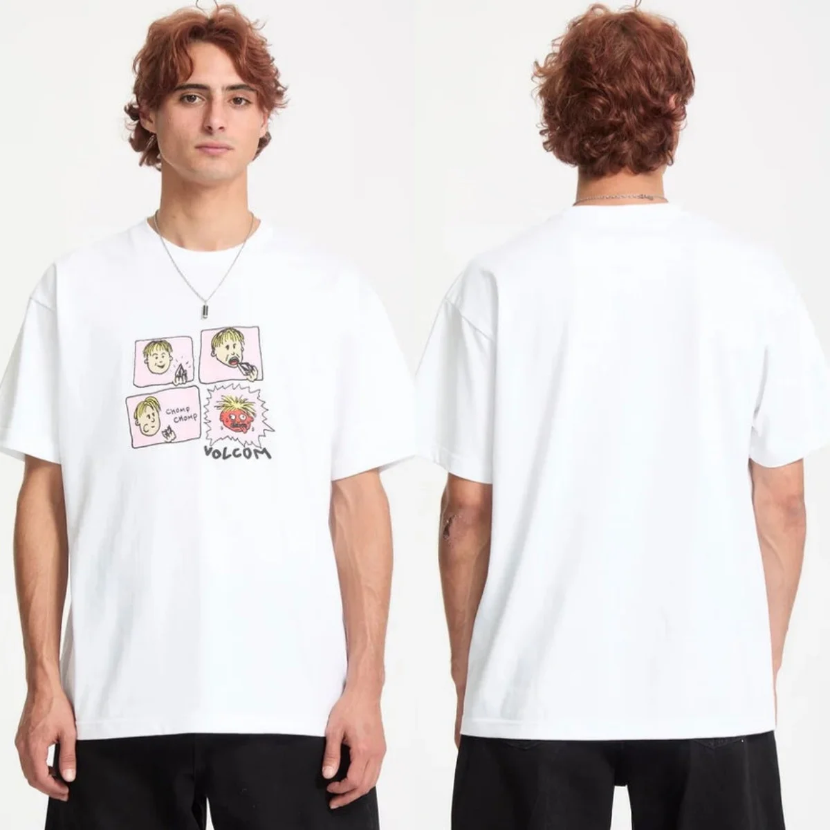 Pop Vol Graphic Com Cotton T-shirt Unisex Summer Short Sleeve Fashion Brand Tee Luxury Casual Vintage Tees