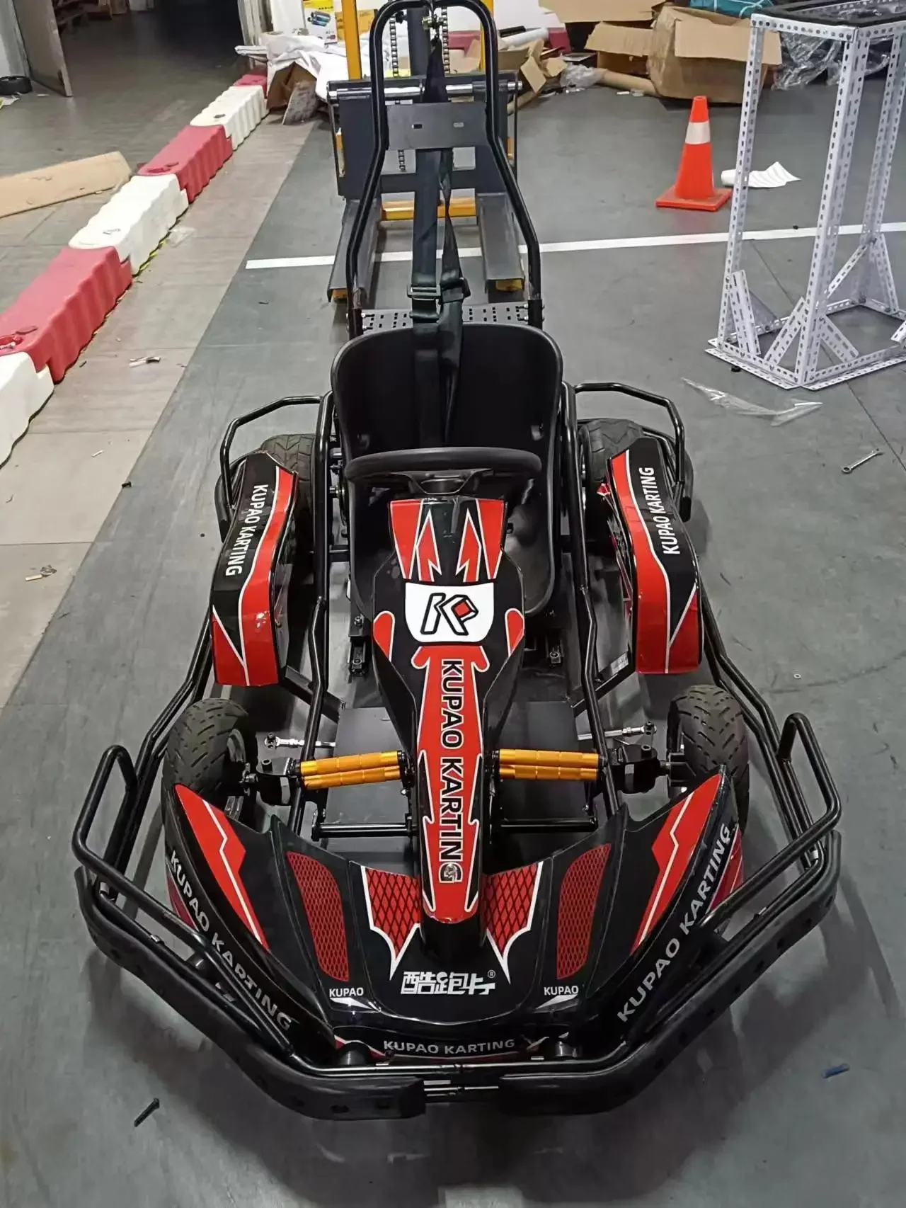 High-Performance 48V22.5Ah1000W*2 Electric Go-Kart for Junior and Adult Riders for Indoor and Playground