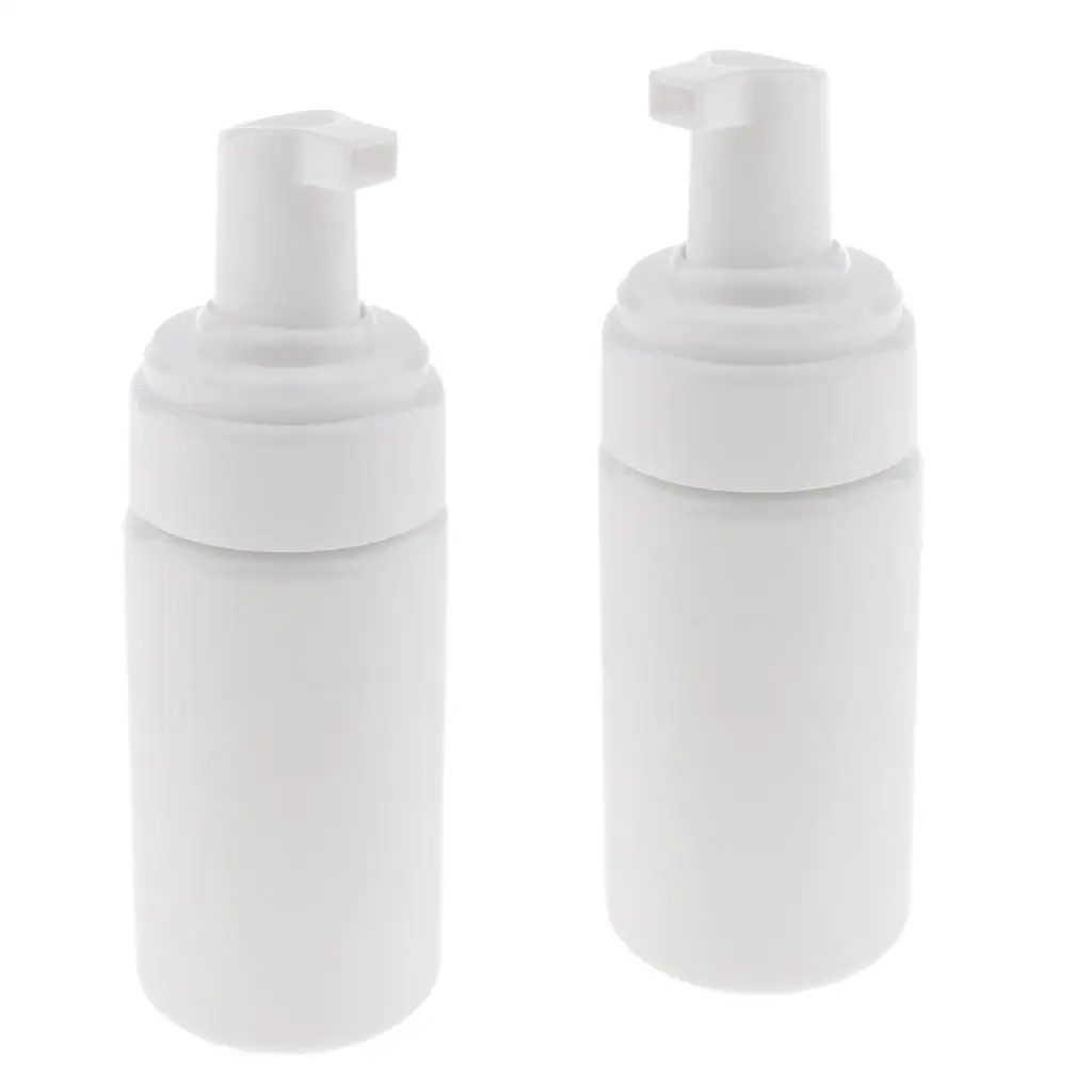 Soap Bottle Dispenser Refillable Plastic 100ml Foamer Pump Bottle for Convenient Home and Travel