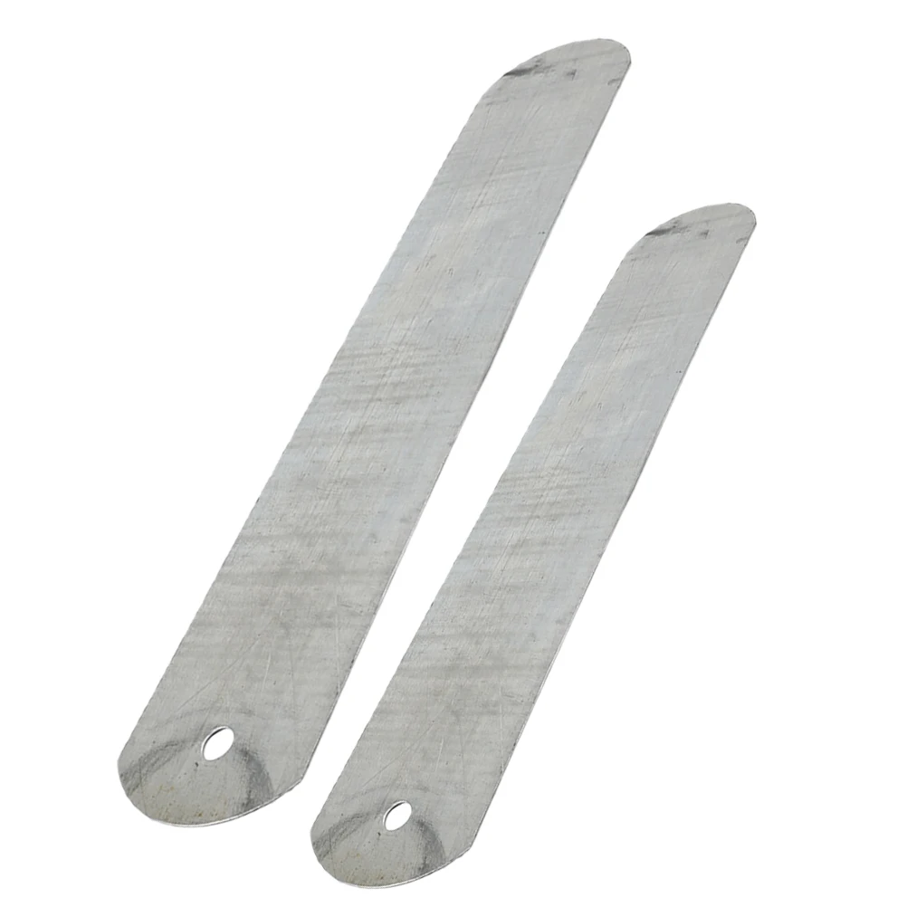 

2Pcs Sock Shaping Board 85x45mm 12x40mm Metal Jig Straight Socks Setting Tool Blank Sheet Practical Pressing Art Supplies