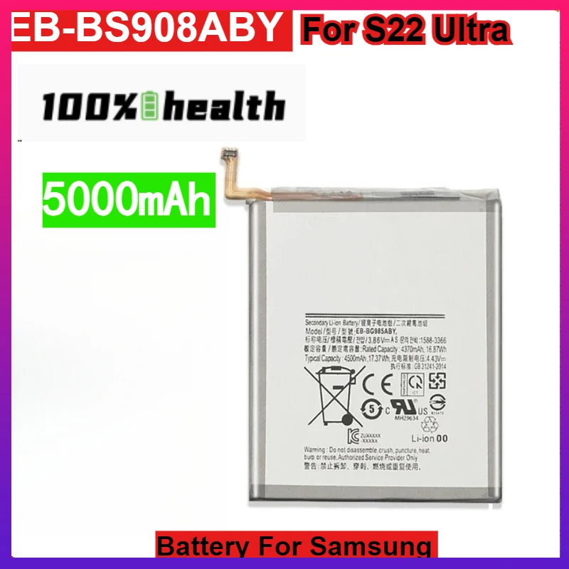 New Battery For Samsung Galaxy S20 S21 S22 S23 S24 FE 5G Plus Ultra