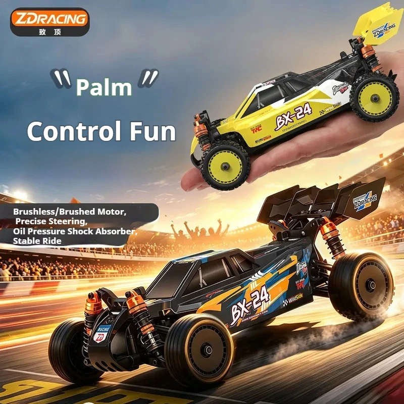 Sell Well ZD 1:24 Racing Rc Car BX24 4WD Off Road Buggy Brushless Motor Oil Shock Absorber High Speed Racing Remote Control Car