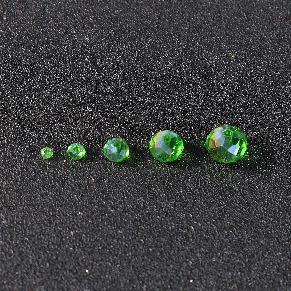 710Pcs Crystal Flat Beads Colorful Plating Loose Glass Beads DIY Jewelry Necklace Bracelet Making Craft Decorations