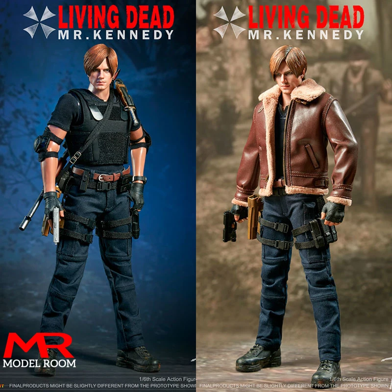 In Stock Hot Heart FD014 1/6 Leon Kennedy Action Figure 12'' Male Soldier Figurine Model Toy for Fans Collection