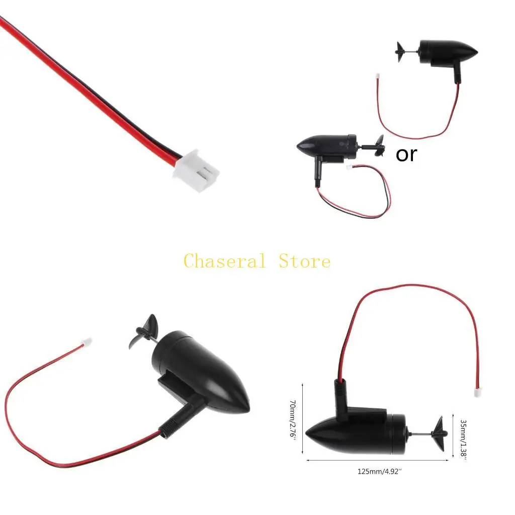 

E7CE High Speed Boat Simulation Motor RC Boat Spare Part Motor for 2011-5 Boat