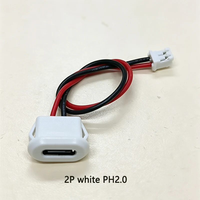  Ovaler USB-C-Ladeanschluss mit 2/4/6 Pins und Kabelbaum für DIY-Elektronik, Powerbanks und kleine Gerätemodifikationen – Detail 9