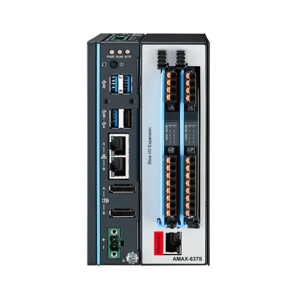 Advantech AMAX-637 Open PC-based Real-time Motion Control CODESYS SoftLogic Programmable Modular Edge Controller