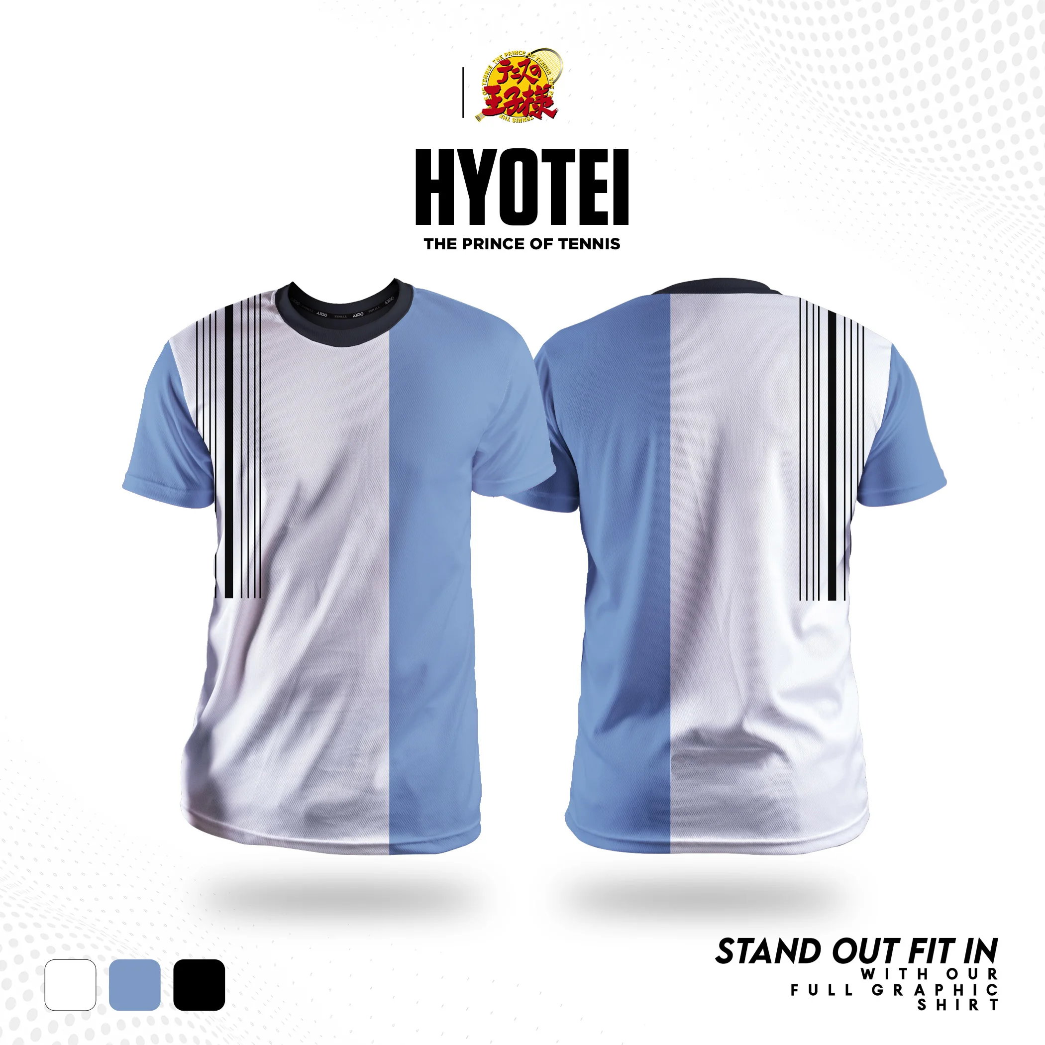 Camiseta de Verano para Hombre con Estampado 3D de Anime 'The Prince of Tennis', Camiseta Deportiva para Mujer, para Correr, Deporte al Aire Libre y Ocio