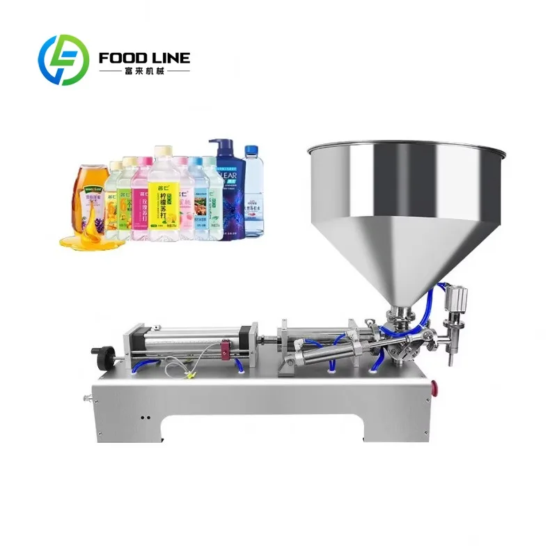 Customized size Automatic Liquid Filling Machine Beverage Honey Paste Cream Tomato Sauce Edible Oil Sauce Weighing Filling