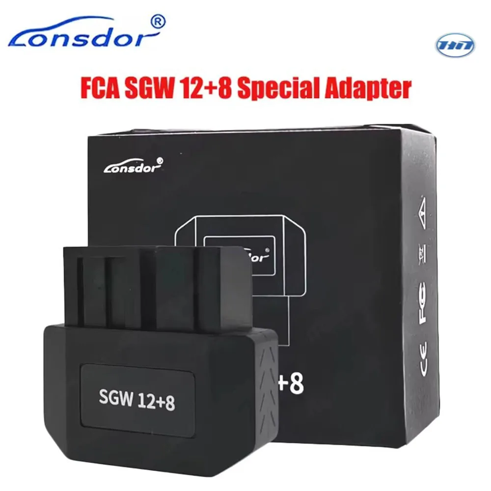 

Специализированный адаптер Lonsdor FCA SGW 12+8 для Chrysler, Dodge, Jeep, RAM, FIAT, MASERATI 2018+ Security Gateway, совместим с K518