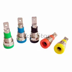 5pcs 4MM Banana Plugs Female Jack Socket Plug Wire Connector Multimeter Socket Banana head Female
