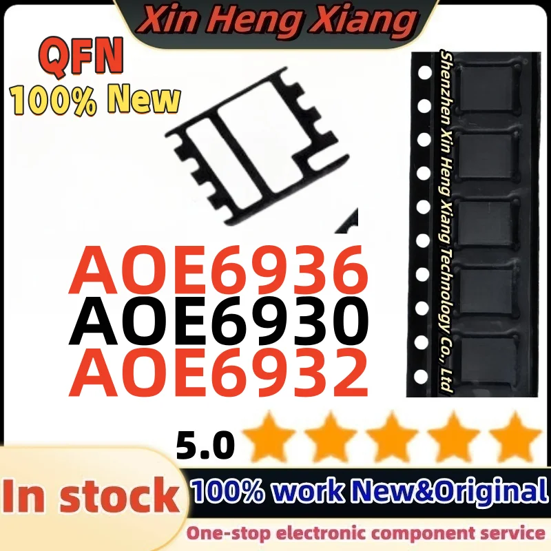 

(5pcs) AOE6932 AOE6936 AOE6930 E6930 E6932 E6936 QFN-8