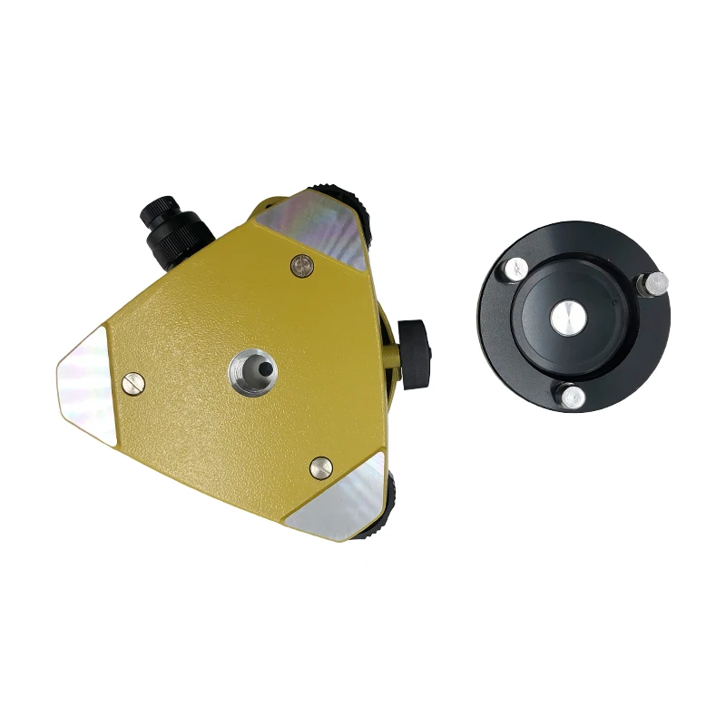 Imagem -04 - Tribrach Amarelo com o Portador Ótico do Adaptador de Plummet & de Gps Tribrach com X11 a Montagem Gira o Parafuso para a Estação Total Gps Gnss