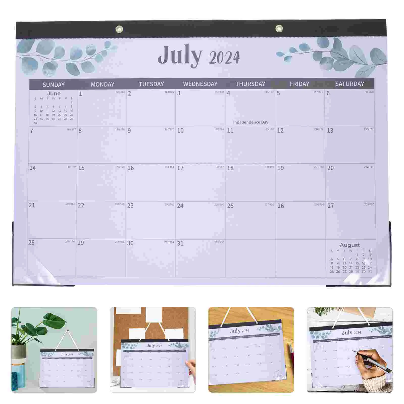 

2024 -2025 Calendar Wall Monthly Countdown Family Large Desk Paper 4300X3050X005CM Appointment Small Teacher Office