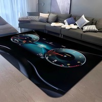 3D Car Racing Dashboard Bathroom Mat Kids Room Bedroom Decoration Balcony Anti-Slip Doormat Living Room Welcome Rug INS