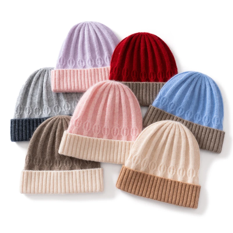 

KOIJINSKY Women's Autumn/Winter 35% Cashmere Knitted Hat