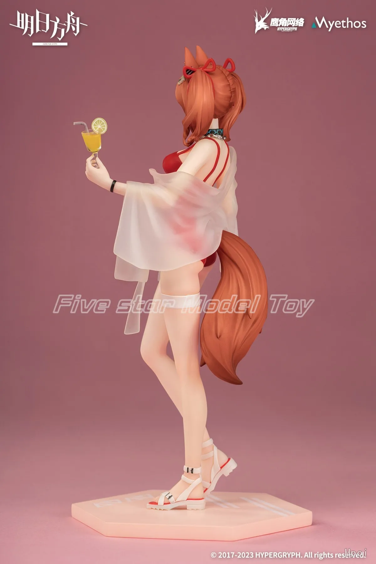 【FS】هدية Myethos الأصلية + سلسلة Arknights Angelina Summer VER. 1/8 ألعاب نماذج الرسوم المتحركة