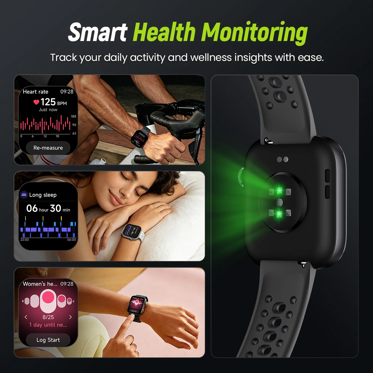 HAYLOU Watch Hyper Smartwatch 1.97" AMOLED Display Supports Dual-Band GPS Compass Offline Maps Message Reply Smart Watch 5ATM - Image 5