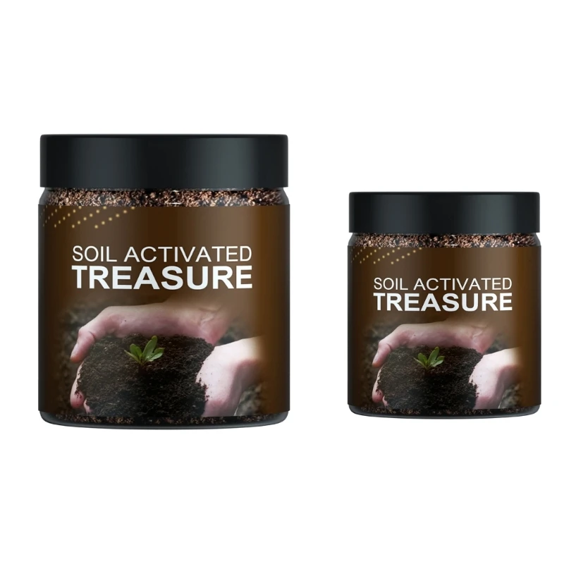 100/200g ดินเปิดใช้งาน Treasure Soil Activators Potting ดินต้นกล้าปุ๋ยหมัก