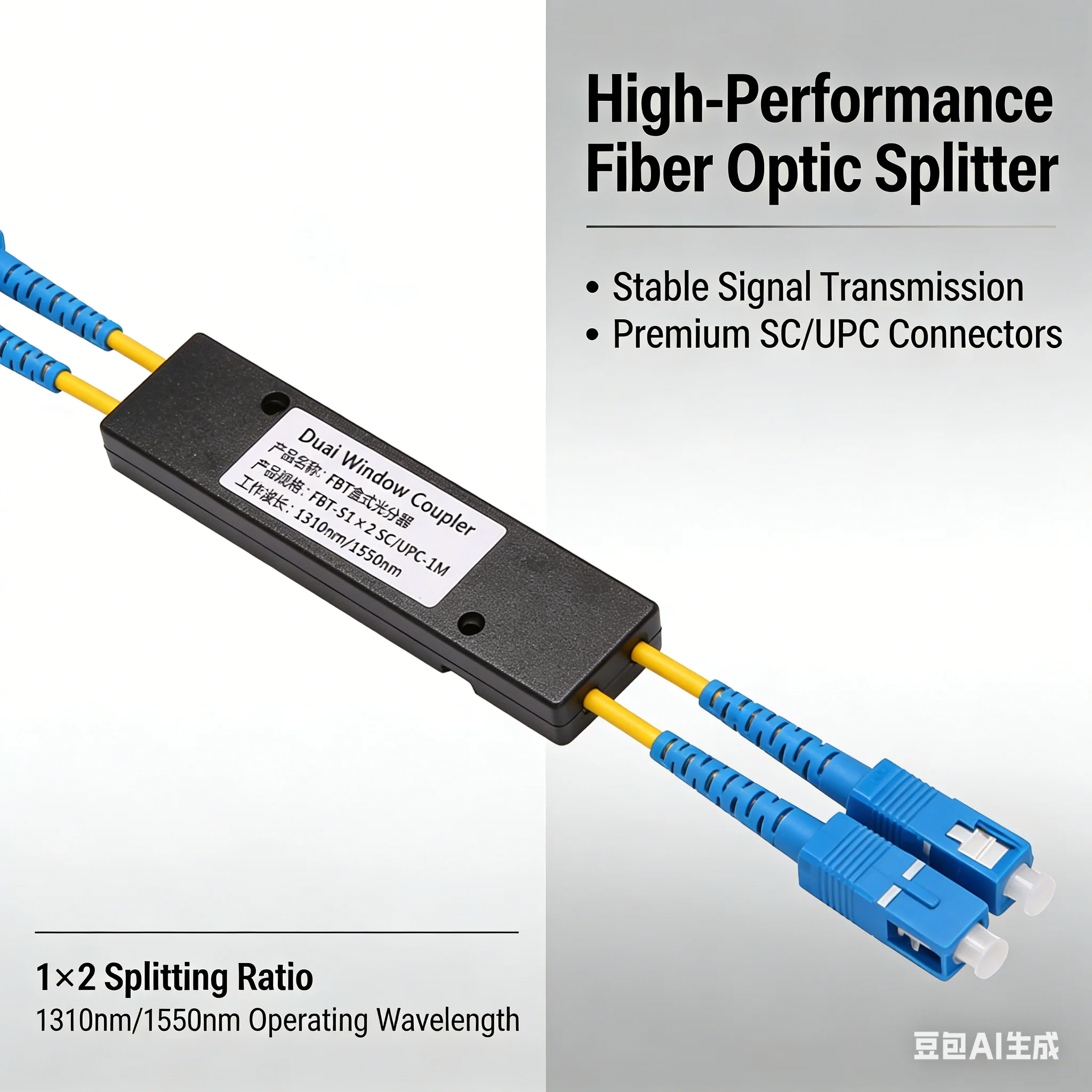 Ftth Sc Upc 1X2 Plc…