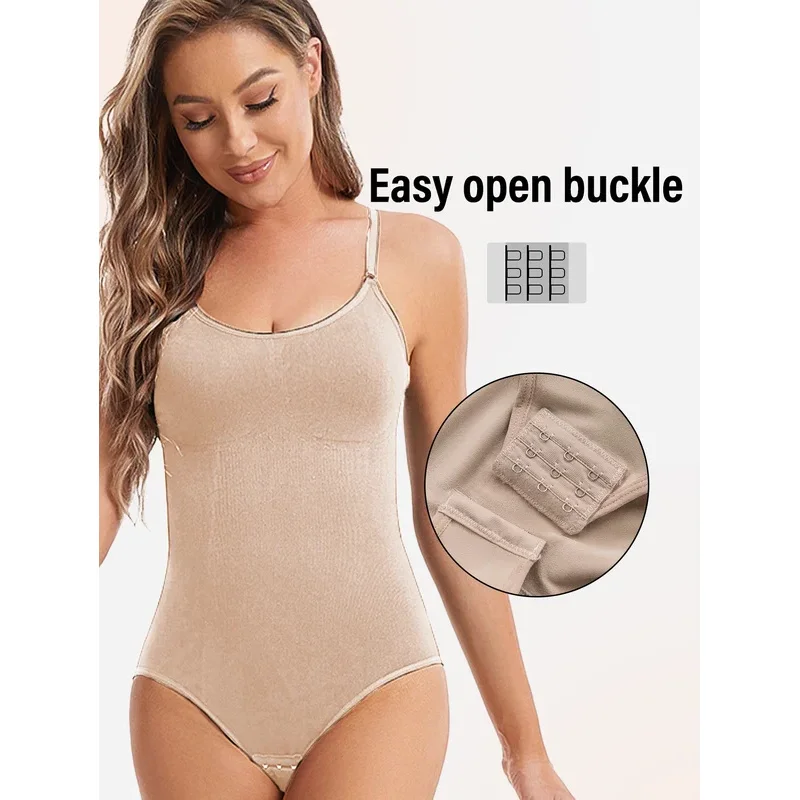 Women's Sexy Shapewear Seamless Slimming Butt Lifter Full Body Shaper Smooth Out Bodysuit Open Crotch High Elastic Body Suits image 6