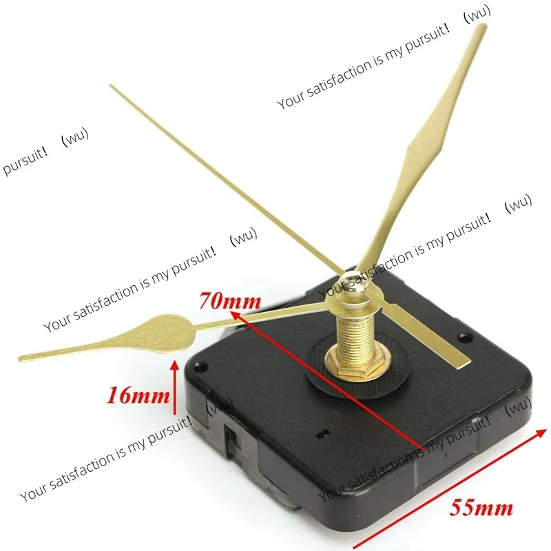For DIY Silent Movement Spindle Hands Wall Quartz Clock Movement Mechanism Repair Tools Part Clock Kit