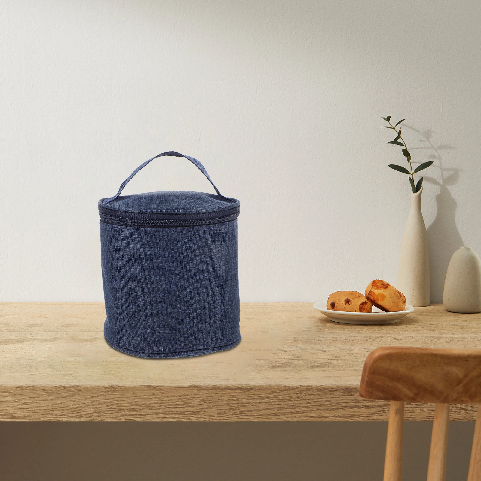 

Insulated Lunch Bag Waterproof Aluminum Foil Food Carrier Portable Thermal Tote Soup Cup Storage Work Travel Unisex for Women