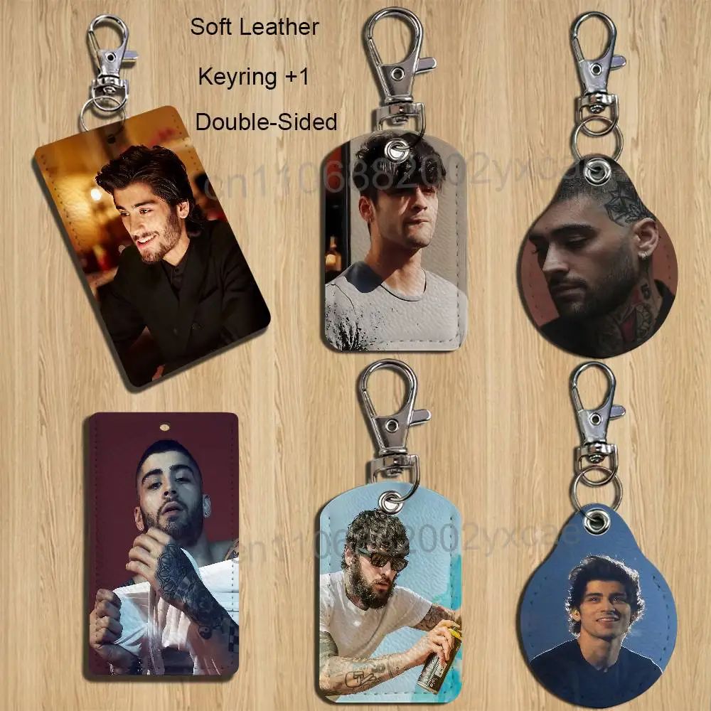 

KONNAKOL ZAYN Sideways Leather Keychain Badge Holder with Lanyard - ID/Access Card Holder, Key Ring Accessory, Gift Option