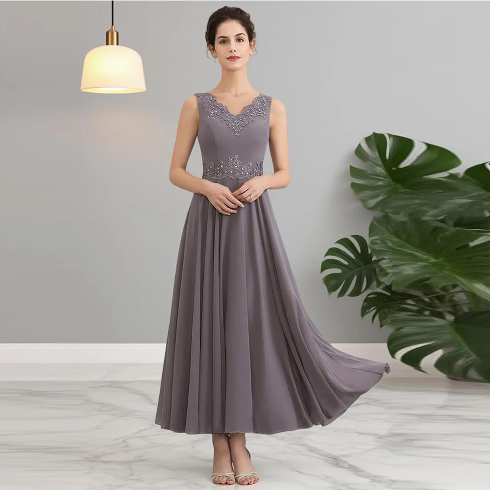 Abiti per la madre della sposa personalizzati in 2 pezzi Abiti taglie forti con applicazioni in pizzo a maniche lunghe per donna formale con giacca