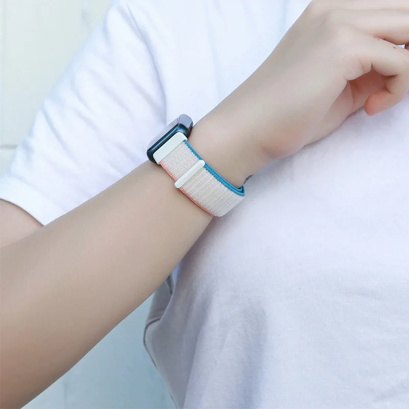 Nylon Loop Smartwatch Strap, pulseira de substituição, Sport Bracelet Belt, acessórios para Huawei Band 8 e 7