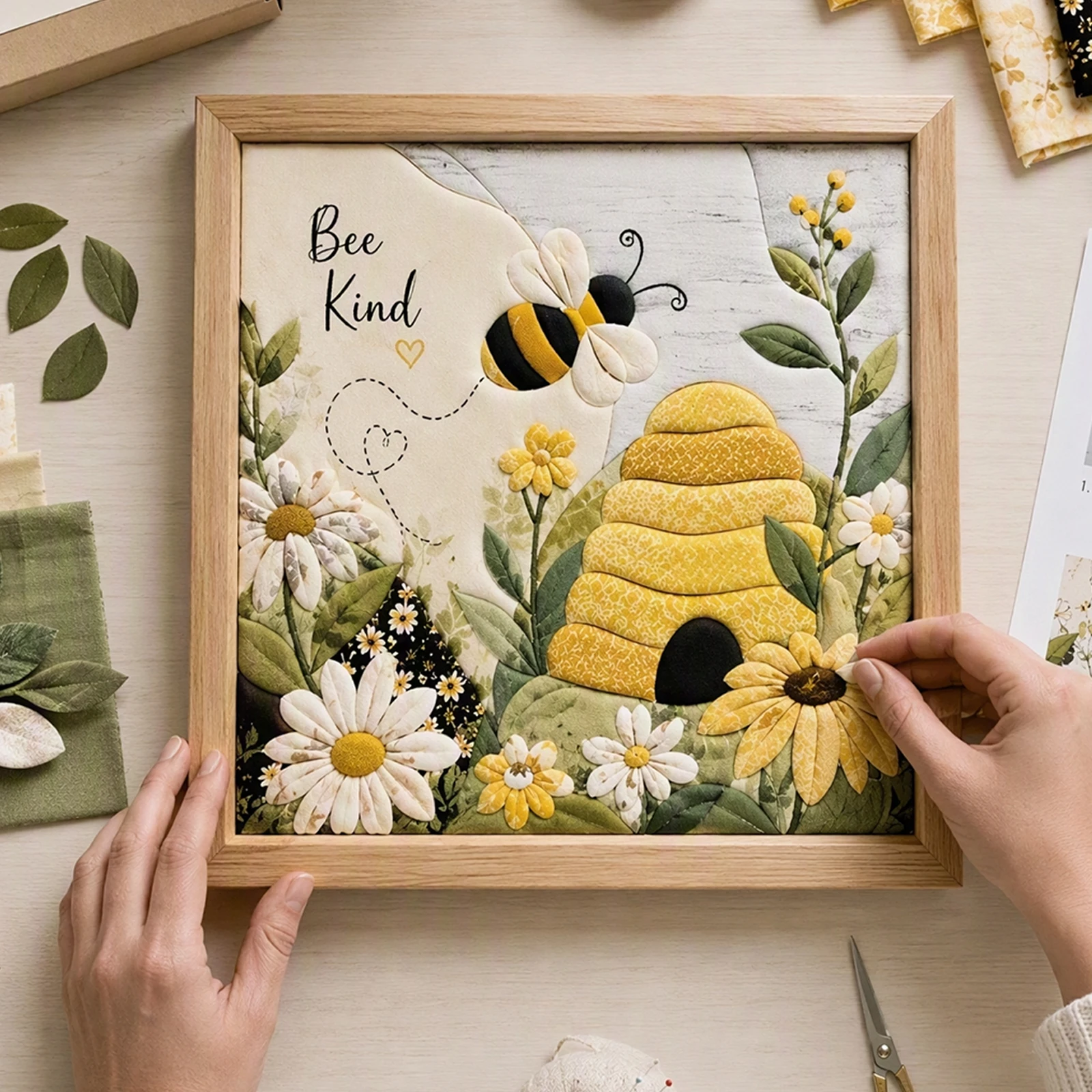 ชุดงานฝีมือผ้า DIY ลายผึ้ง พร้ - Art Craft Home บทวิจารณ์และราคา