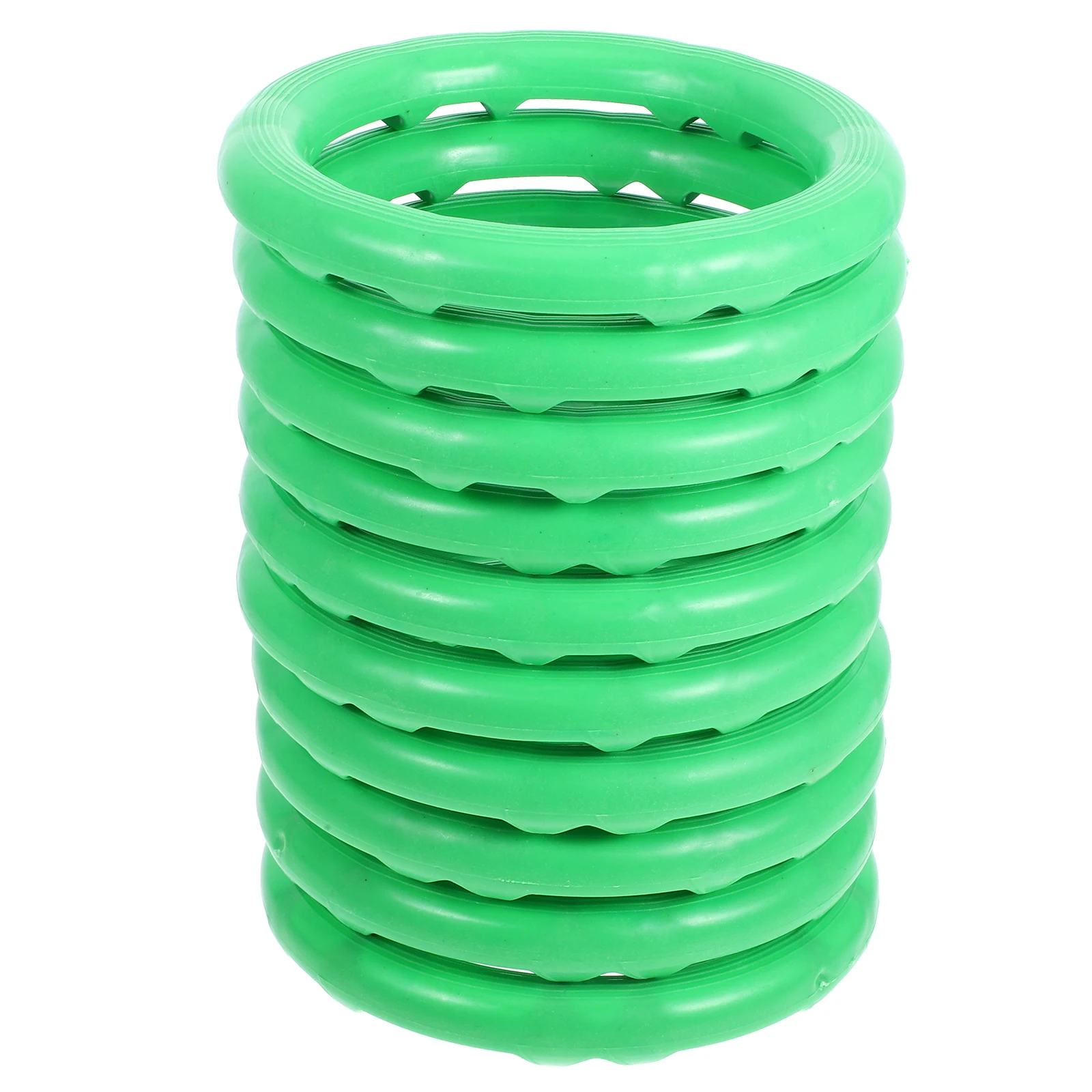 

10 Pcs Watermelon Anti-roll Washer Fruits Display Stand Ring Cradle Holder Plastic Circle Base Nonskid Supermarket Stall