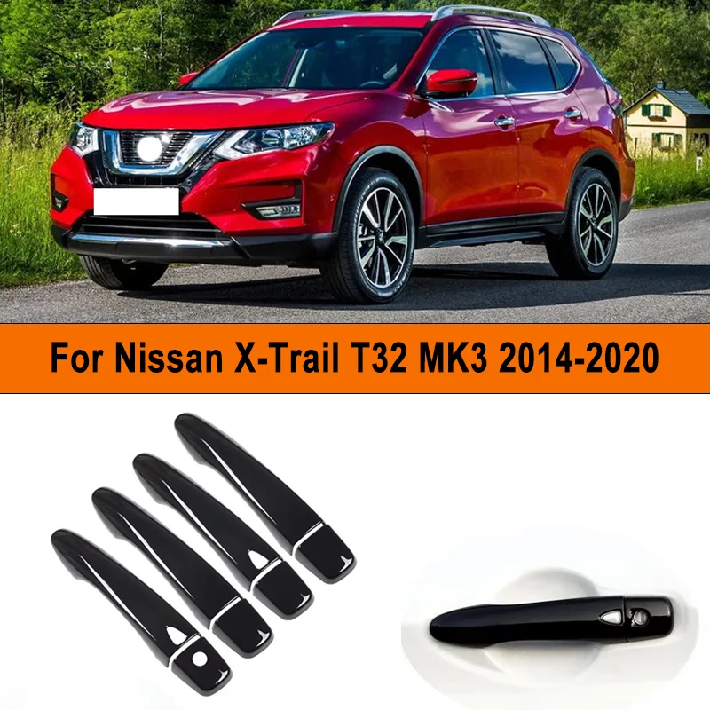 

Car Door Handle Cover Sticker Styling Auto Exterior Accessories For Nissan X-Trail T32 Rogue MK3 2014-2020 2019 2018 2017 2016
