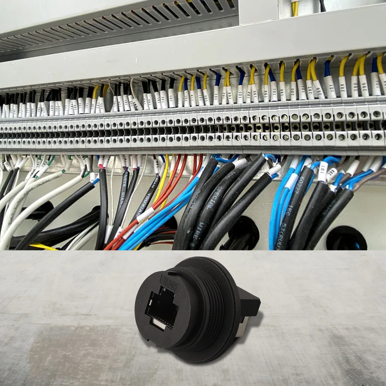 New Practical Connector Multiple Certifications PA Phosphor Copper Gold-plated Quality Control For LED Display