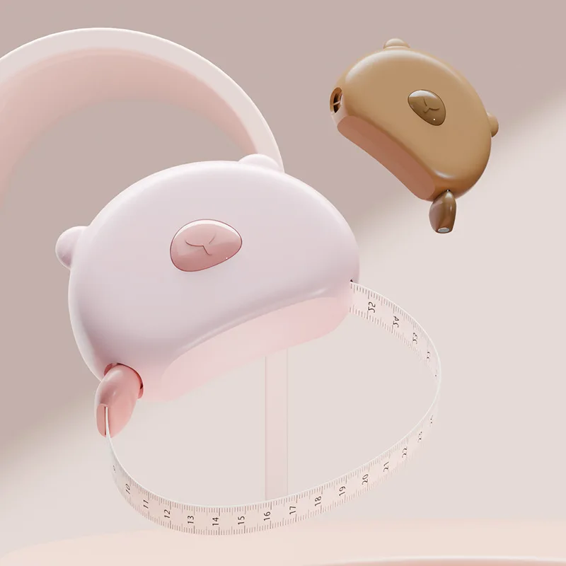 

Магнитная мягкая рулетка для дома с автоматическим втягиванием для измерения трехмерных размеров одежды, с четкой разметкой, прочная