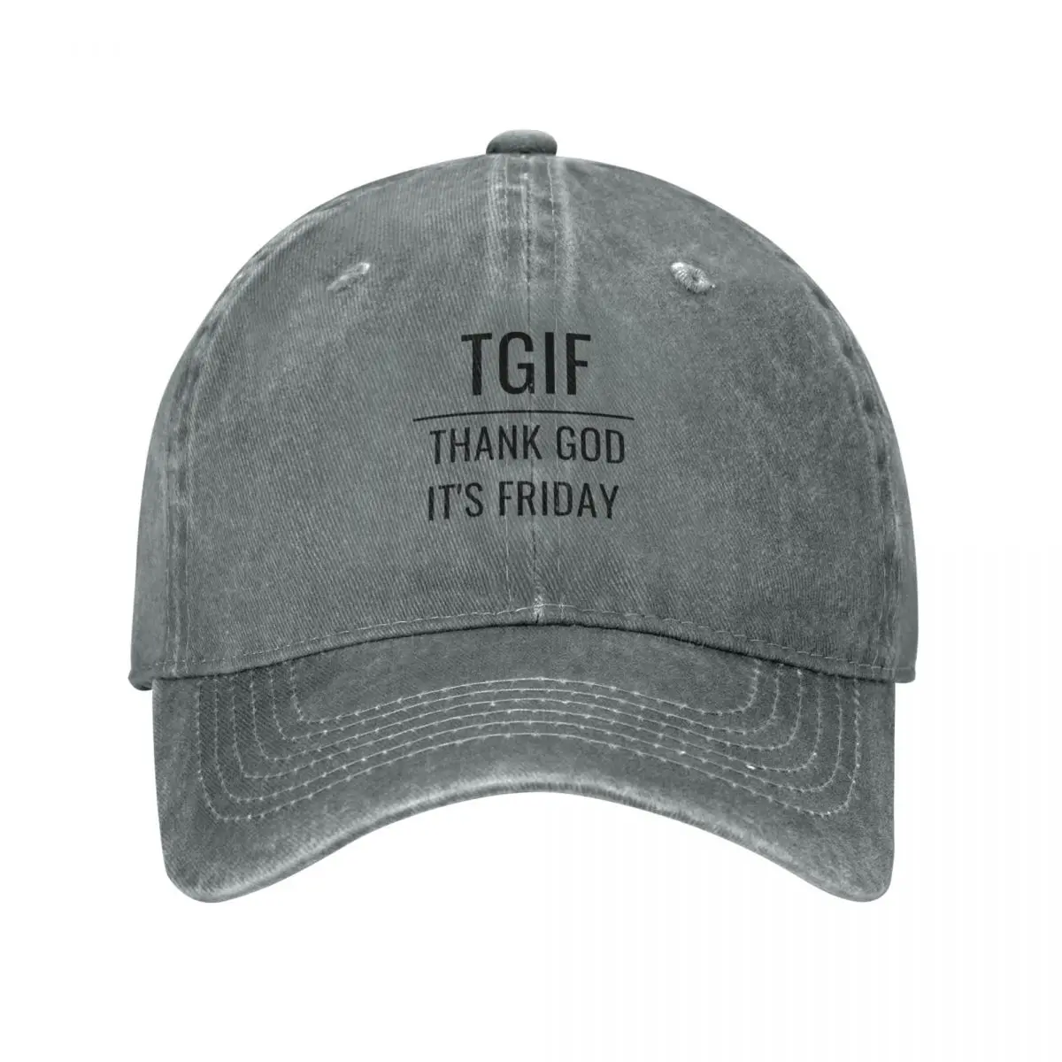 GALATHI TGIF - Thank GOD its Friday Baseball Cap Sunhat Horse Hat Golf Women Men's