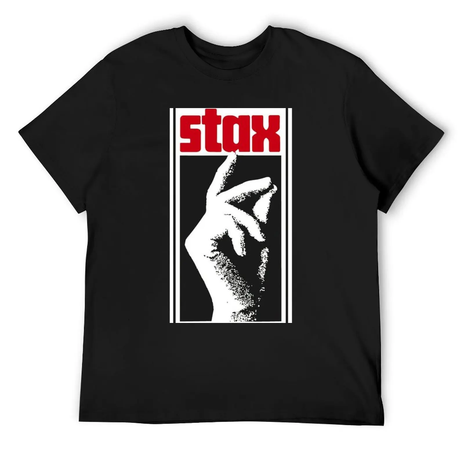 Stax Records T-Shirt tops boys whites customizeds workout shirts for men