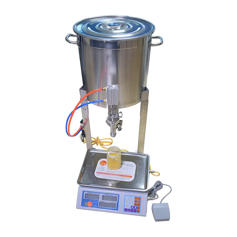 

Honey Filling Machine, Yogurt, Sesame Oil, Sesame Sauce, Sanitary Grade, Fully Automatic, Small Manual Weighing Liquid Quantitat