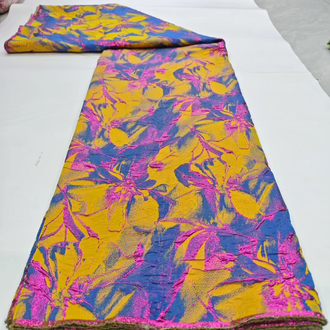 

Новейшая африканская кружевная ткань 2025, высококачественная парчовая жаккардовая кружевная ткань, французская органза, нигерийская кружевная ткань для свадьбы