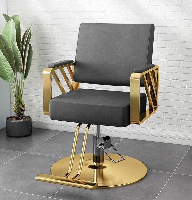 

Modern Lockable Hair Equipment Furniture Luxury Style Beauty Barber Chairs