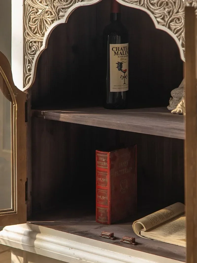 Tavolino da pranzo americano alto, tavolino da pranzo in legno massello, scarpiera, ingresso