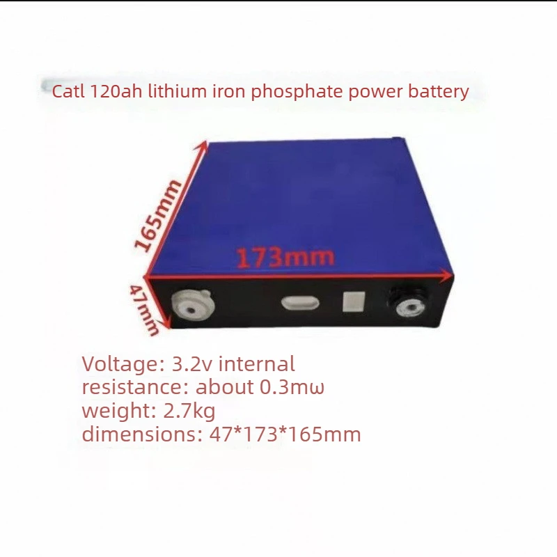 In Stock 120Ah 3.2V LiFePO4 Rechargeable Battery for RV Outdoor Energy Storage Mobility Scooter Electric Vehicle Fast Shipping