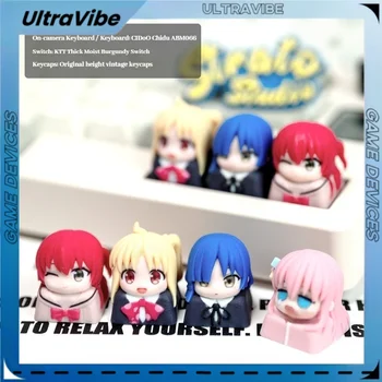 BOCCHI THE ROCK! Anime keycaps 3D character keycaps OEM height Gotoh Hitori personalized mechanical keyboard keycaps keycaps